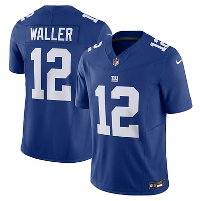 Men's Nike Darren Waller Royal New York Giants Vapor F.U.S.E. Limited Jersey