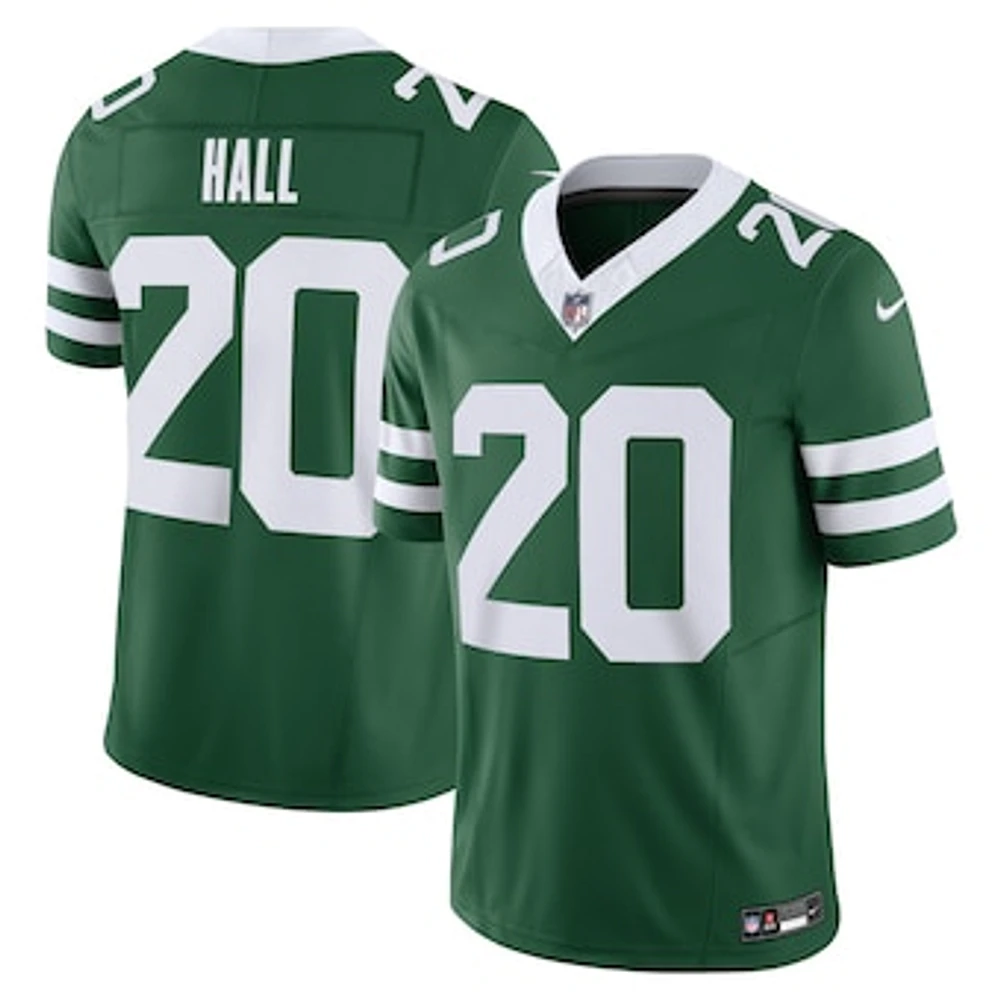 Men's Nike Breece Hall Legacy New York Jets Vapor F.U.S.E. Limited Jersey