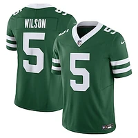 Men's Nike Garrett Wilson Legacy New York Jets Vapor F.U.S.E. Limited Jersey