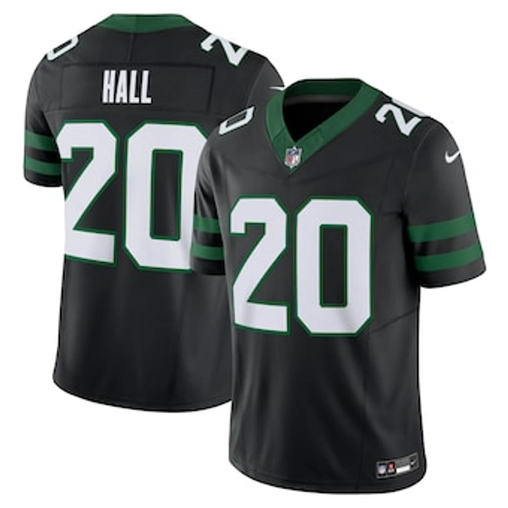 Men's Nike Breece Hall Legacy Black New York Jets Alternate Vapor F.U.S.E. Limited Jersey