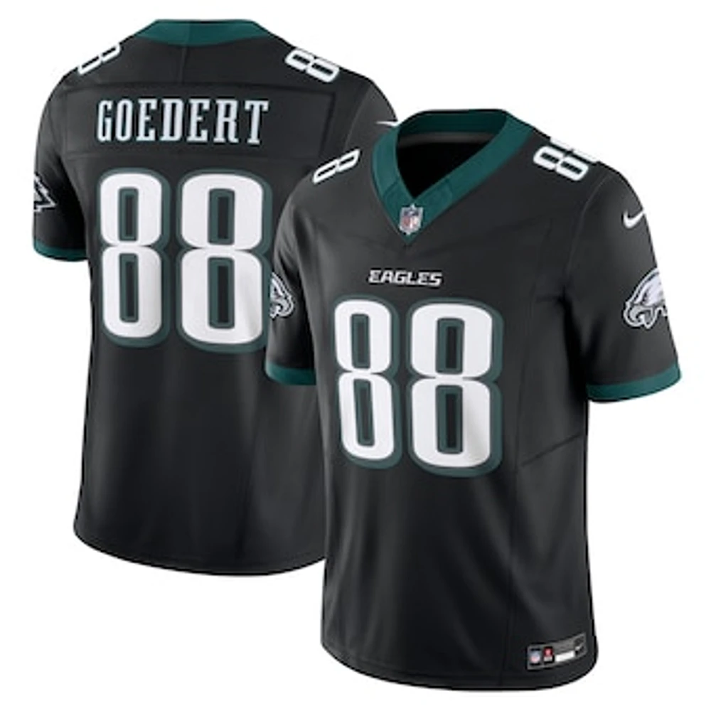 Men's Nike Dallas Goedert Black Philadelphia Eagles Alternate Vapor F.U.S.E. Limited Jersey