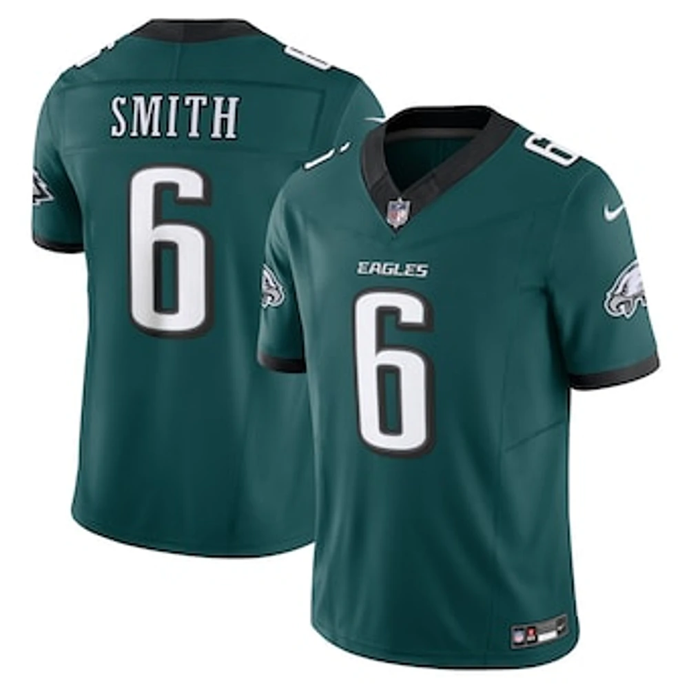 Men's Nike DeVonta Smith Midnight Green Philadelphia Eagles Vapor F.U.S.E. Limited Jersey