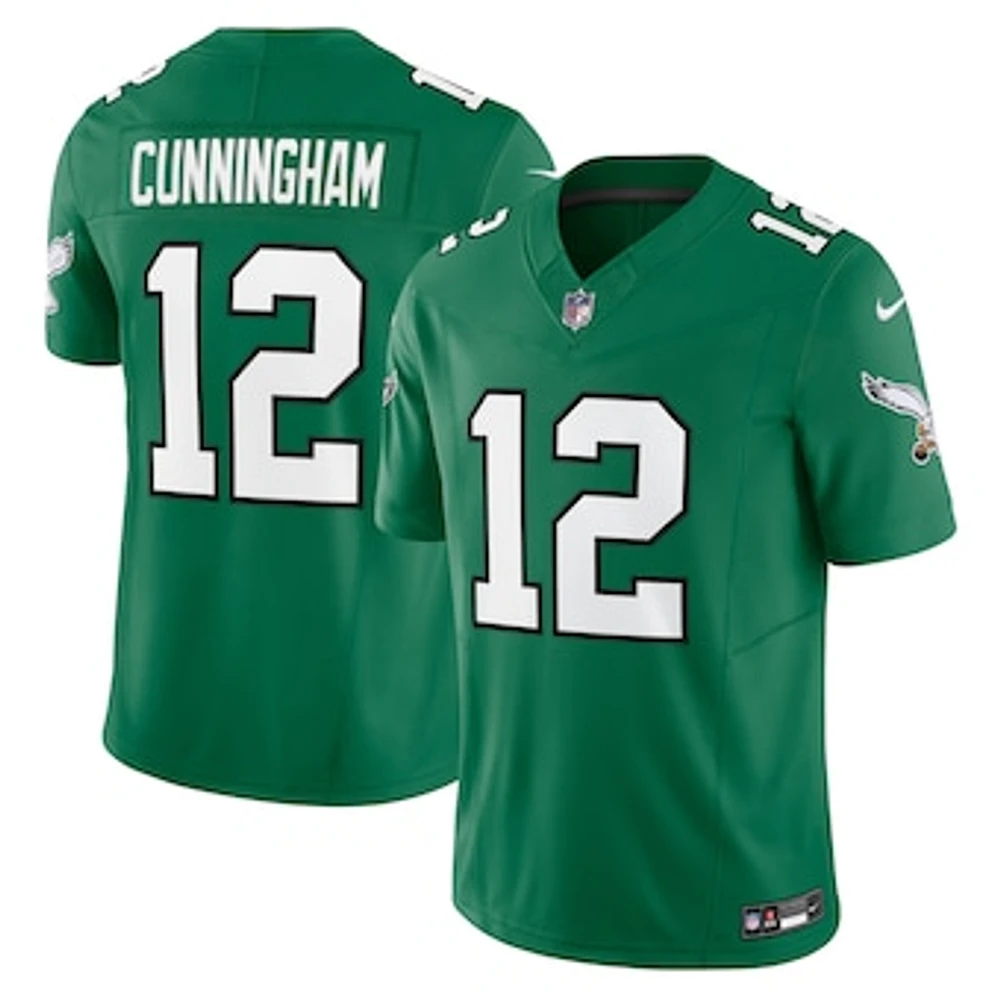 Men's Nike Randall Cunningham Kelly Green Philadelphia Eagles Alternate Vapor F.U.S.E. Limited Jersey