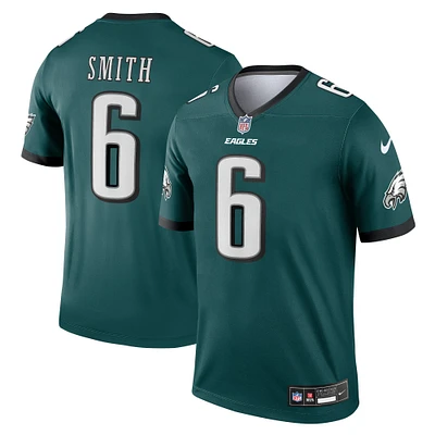 Men's Nike DeVonta Smith Green Philadelphia Eagles Team Legend Player Performance Top