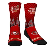 Unisex Rock Em Socks San Francisco 49ers NFL x Guy Fieri’s Flavortown Crew Socks