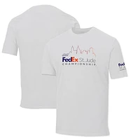 Men's Ahead  White 2023 FedEx St. Jude Championship Chapman Skyline T-Shirt