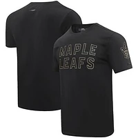 Men's Pro Standard Black Toronto Maple Leafs Wordmark T-Shirt