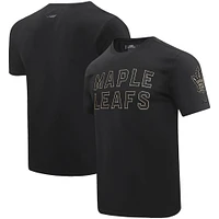 Men's Pro Standard Black Toronto Maple Leafs Wordmark T-Shirt
