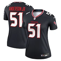 Women's Nike Will Anderson Jr.  Navy Houston Texans Legend Player Performance Top