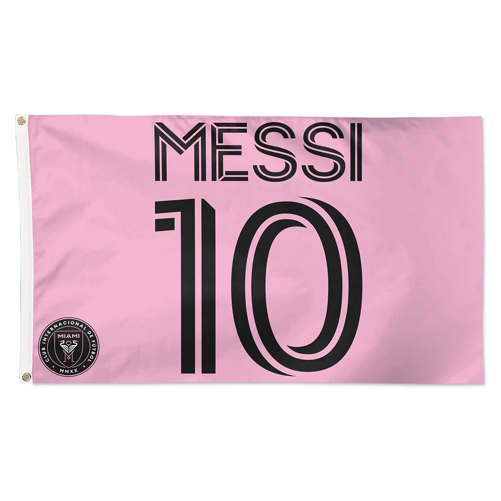 WinCraft Lionel Messi Inter Miami CF 3’ x 5’ Single-Sided Deluxe Flag