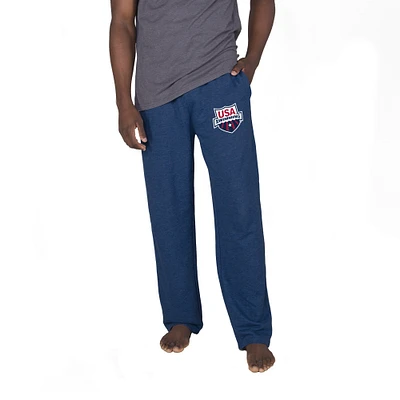Men's Concepts Sport Navy USA Swimming Mainstream Terry Pants