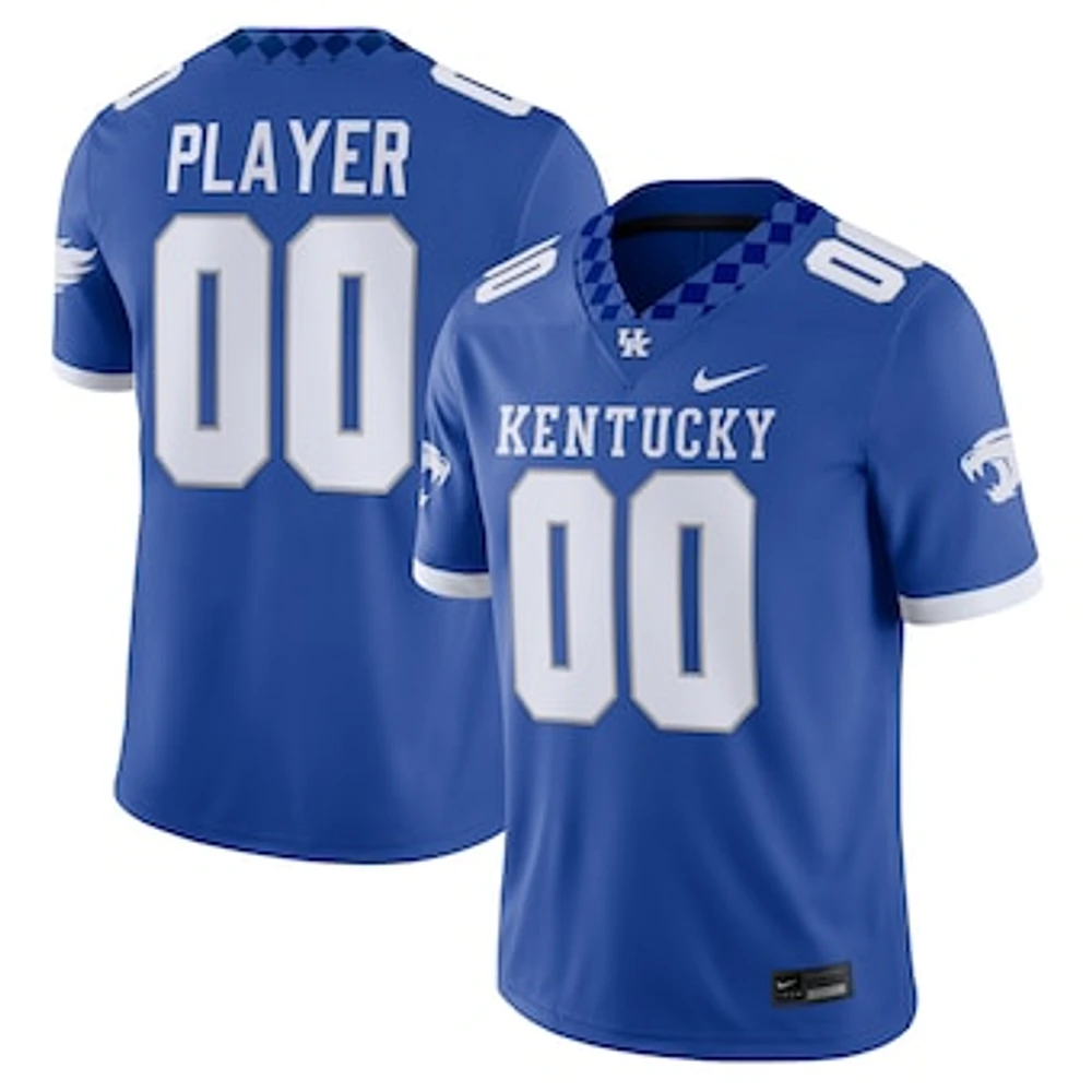 Men's Nike  Royal Kentucky Wildcats NIL Pick-A-Player Game Jersey