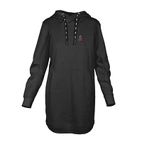 Women's Levelwear  Black Los Angeles Angels Cover Insignia 2.0 Hoodie Dress