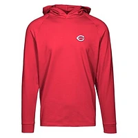 Men's Levelwear  Red Cincinnati Reds Dimension Insignia 2.0 Pullover Hoodie
