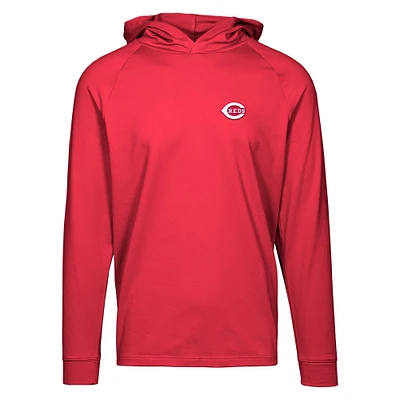 Men's Levelwear  Red Cincinnati Reds Dimension Insignia 2.0 Pullover Hoodie