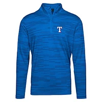Men's Levelwear  Royal Texas Rangers Gear Insignia 2.0 Quarter-Zip Pullover Top