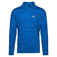 Men's Levelwear  Royal Toronto Blue Jays Gear Insignia 2.0 Quarter-Zip Pullover Top