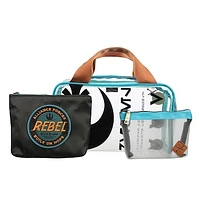 Heroes & Villains Star Wars Rebel Alliance Cosmetic Bag Travel Set