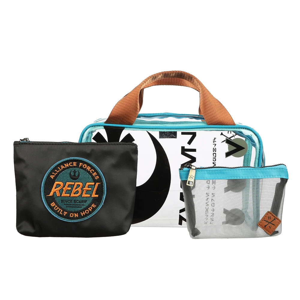 Heroes & Villains Star Wars Rebel Alliance Cosmetic Bag Travel Set