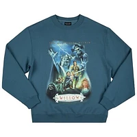Heroes & Villains Blue Willow Movie Poster Pullover Sweatshirt