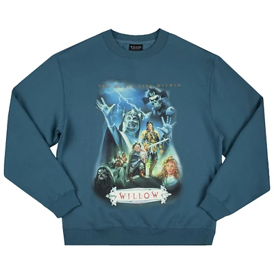 Heroes & Villains Blue Willow Movie Poster Pullover Sweatshirt
