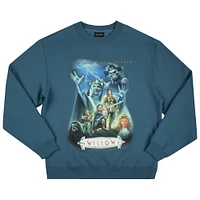 Heroes & Villains Blue Willow Movie Poster Pullover Sweatshirt