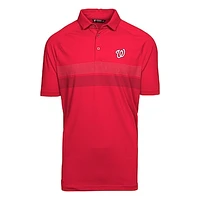 Men's Levelwear  Red Washington Nationals Mason Insignia 2.0 Polo