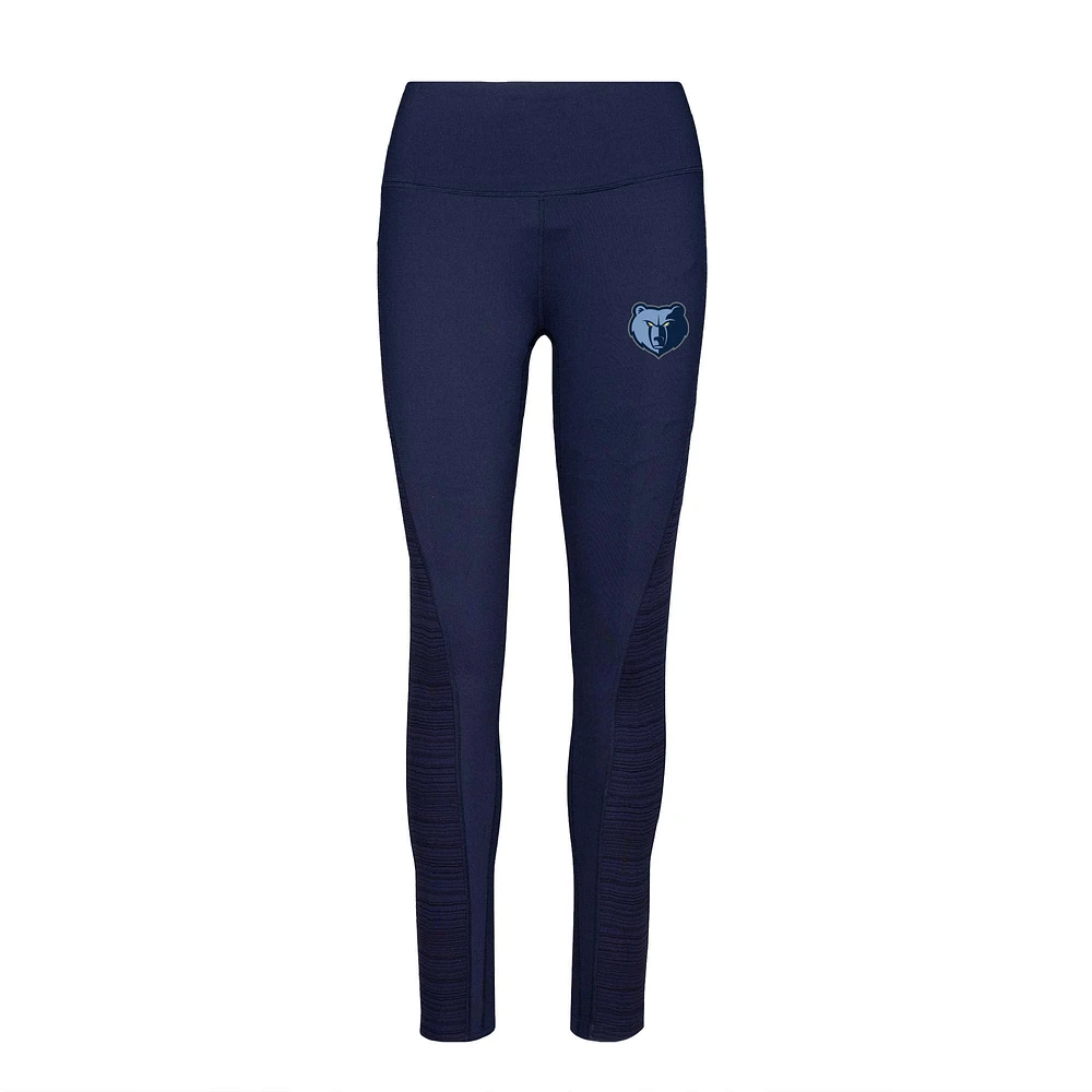 Women's Levelwear Navy Memphis Grizzlies Destiny Insignia Core Leggings