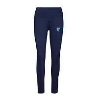 Women's Levelwear  Navy Memphis Grizzlies Destiny Insignia Core Leggings