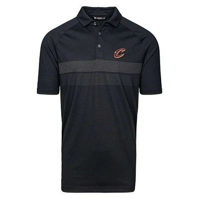 Men's Levelwear  Black Cleveland Cavaliers Mason Insignia Core Polo