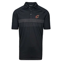 Men's Levelwear  Black Cleveland Cavaliers Mason Insignia Core Polo