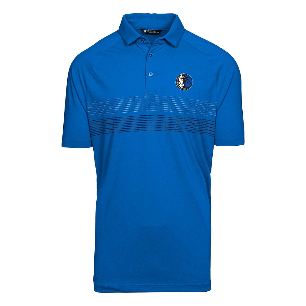 Men's Levelwear Royal Dallas Mavericks Mason Insignia Core Polo