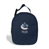 Chad & Jake  Navy Vancouver Canucks Personalized Insulated Lunchbox