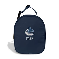 Chad & Jake  Navy Vancouver Canucks Personalized Insulated Lunchbox