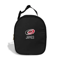 Chad & Jake  Black Carolina Hurricanes Personalized Insulated Lunchbox