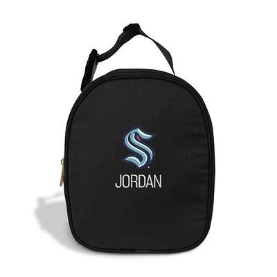 Chad & Jake  Black Seattle Kraken Personalized Insulated Lunchbox