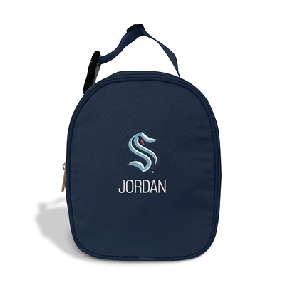 Chad & Jake  Navy Seattle Kraken Personalized Insulated Lunchbox