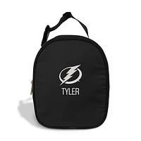 Chad & Jake  Black Tampa Bay Lightning Personalized Insulated Lunchbox
