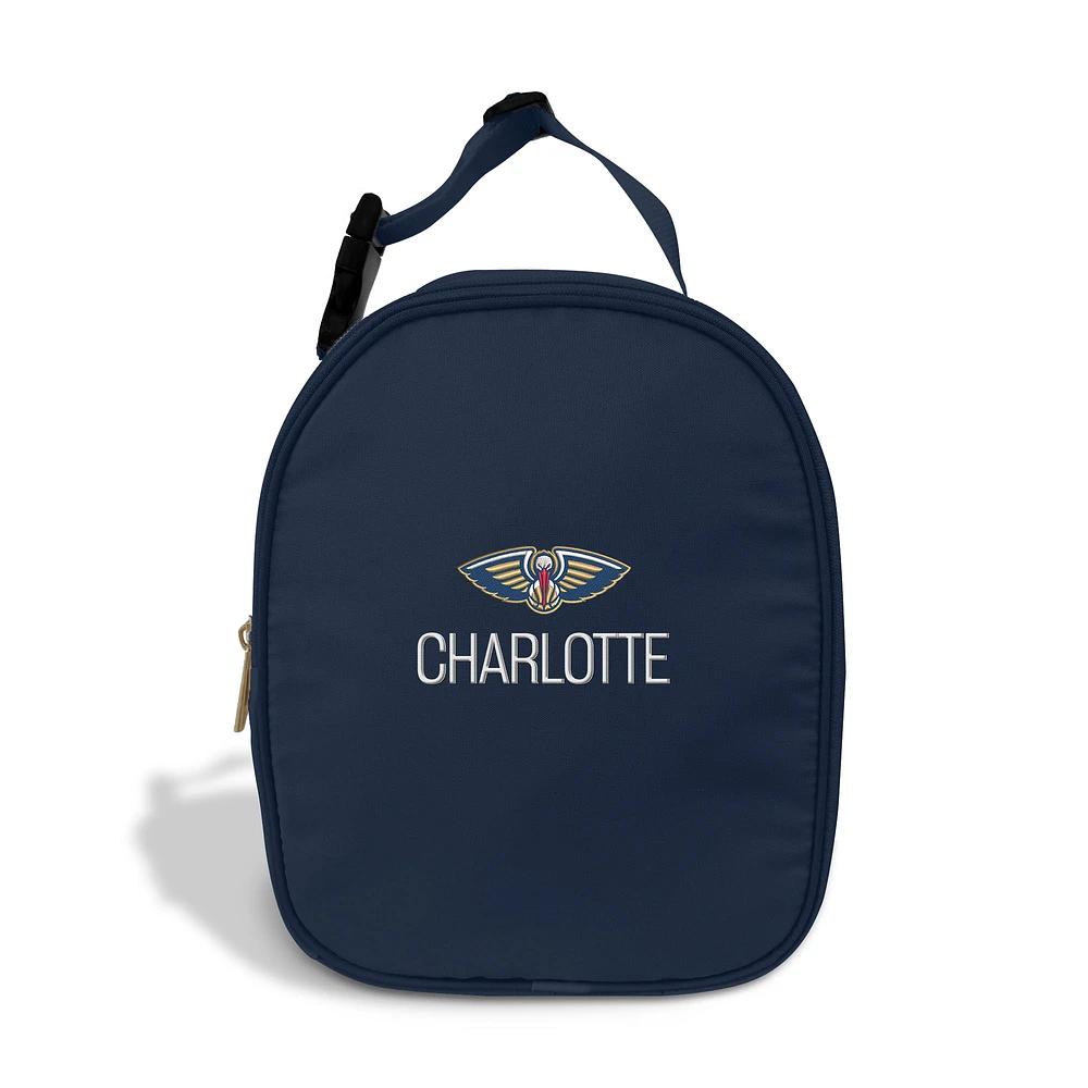 Chad & Jake Navy New Orleans Pelicans Personalized Insulated Lunchbox