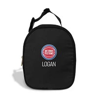 Chad & Jake  Black Detroit Pistons Personalized Insulated Lunchbox