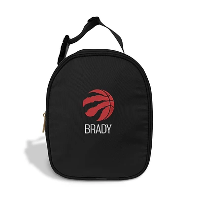 Chad & Jake  Black Toronto Raptors Personalized Insulated Lunchbox