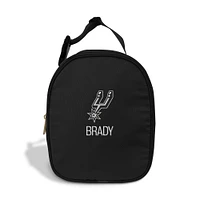 Chad & Jake  Black San Antonio Spurs Personalized Insulated Lunchbox