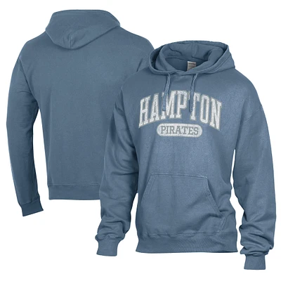 Men's Comfort Wash Hampton Pirates Lightweight Fleece Pullover Hoodie