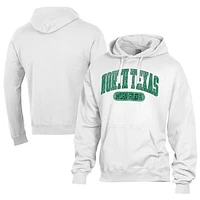 Men's Comfort Wash Green North Texas Mean Lightweight Fleece Pullover Hoodie