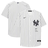 Deivi Garcia New York Yankees Autographed Nike Replica Jersey with "Bronx Bombers" Inscription