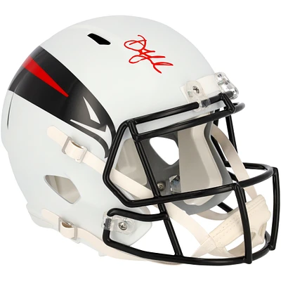 Drake London Atlanta Falcons Autographed Riddell Helmet