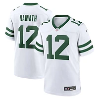 Men's Nike Joe Namath White New York Jets Retired Player Alternate Game Jersey