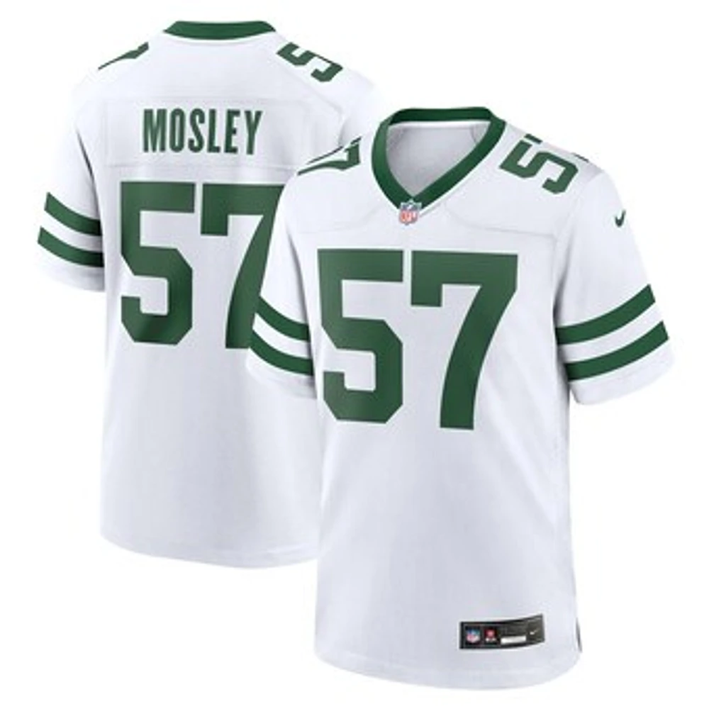 Men's Nike C.J. Mosley White New York Jets Legacy Player Game Jersey