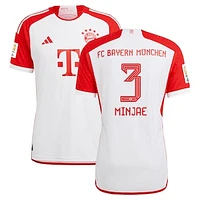 Men's adidas Kim Min-jae White Bayern Munich 2023/24 Home Authentic Jersey