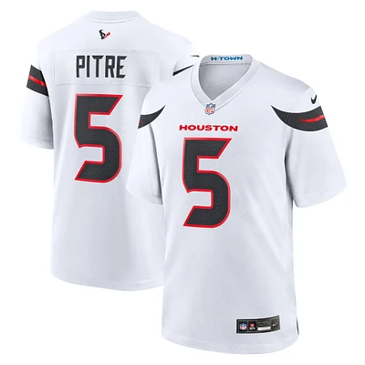 Men's Nike Jalen Pitre White Houston Texans Game Jersey